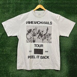 Nine Inch Nails Peel It Back Tour Rock Band T-Shirt Size Extra Large